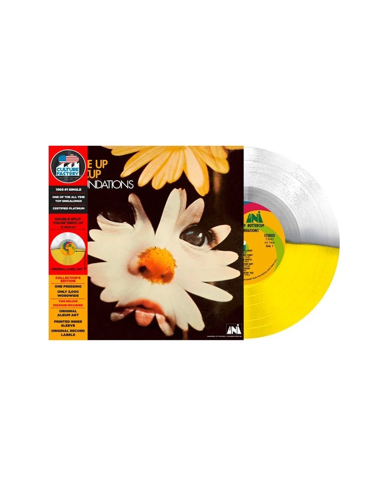 $27.53 The Foundations LP - Build Me Up Buttercup (Clear/Yellow Split Vinyl) Vinyl