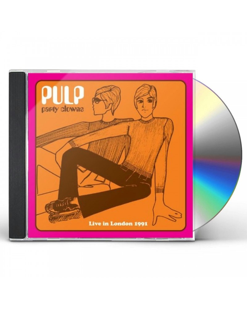 $6.45 Pulp PARTY CLOWNS: LIVE IN LONDON 1991 CD CD